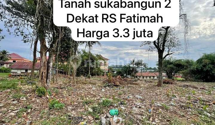 Dijual tanah KM6 plg dekat RSUD SITI FATIMAH 