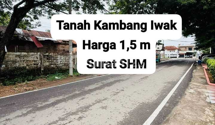 tanah strategis dekat Kambang Iwak Palembang tanah strategis dekat Kambang Iwak Palembang