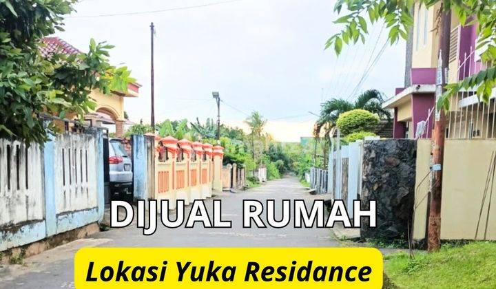 Rumah Halaman Luas 600M Area Yuka Residance Palembang 1