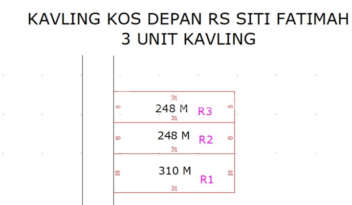 For Sale Land Near Medical Faculty Unsri Km5 Palembang