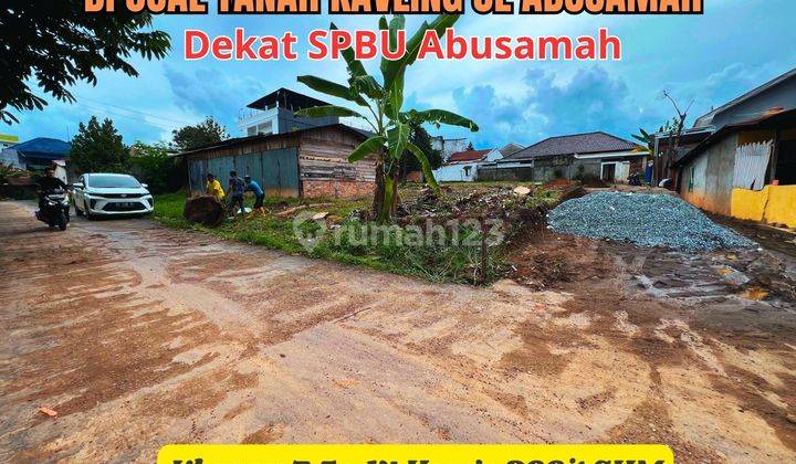 Dijual Tanah Kavling  Strategis Jl.RA.Abusamah dekat spbu  1