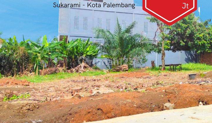 Tanah Palembang Dijual Area Sukabangun,Bebas Banjir 1