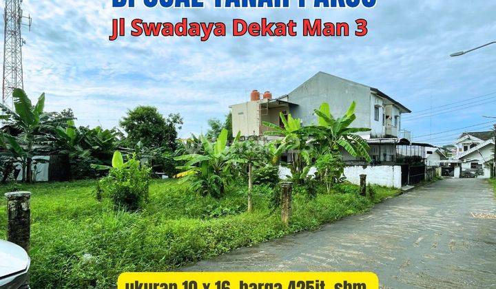 Dijual Tanah Kosong Lokasi Pakjo Swadaya Lr.Amaliah dekat man 3 1