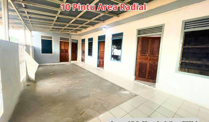  rumah beserta kos di area radial palembang  jalan batu nilam  1