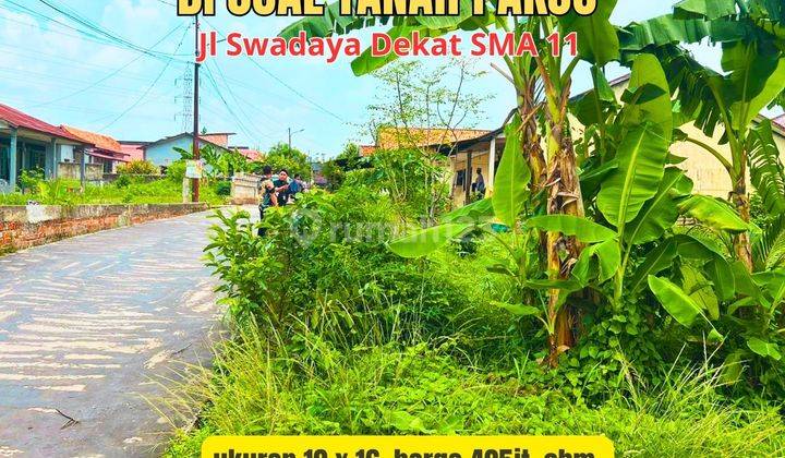 Dijual Tanah Kosong kaplingan Lokasi Pakjo Swadaya Lr.Amaliah 1