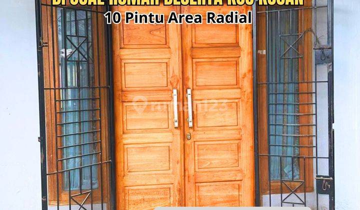 jual rumah beserta kos kosan 10 pintu area radial  1