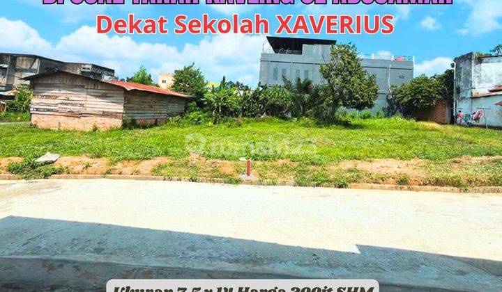 tanah kosong siap bangun startegis jl abusamah dekat spbu  1