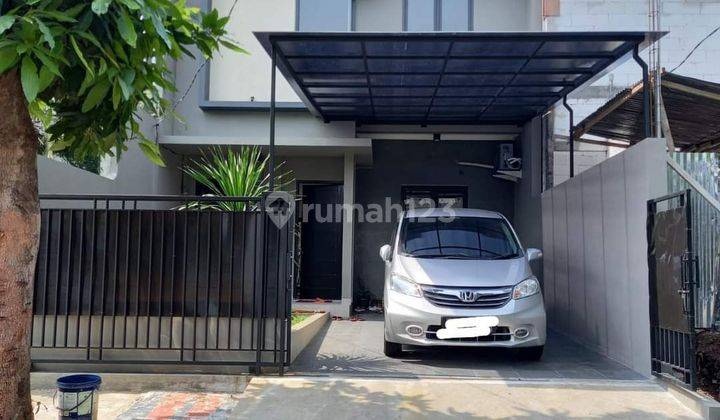 Rumah Baru 2 lantai dengn tanah Luas di dlm komplek Mega cinere 1