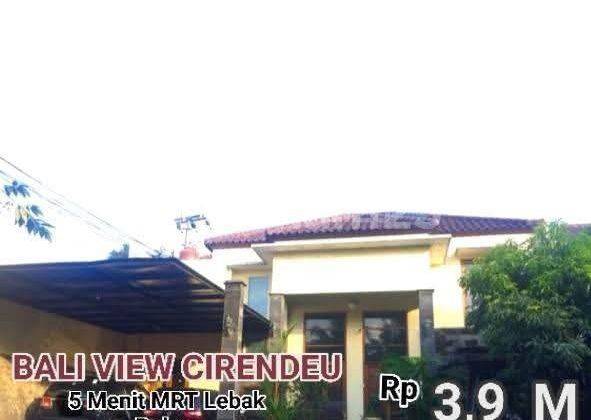 Rumah Mewah Siap Huni Dalam Komplek Dekat Mrt Lebak Bulus 1