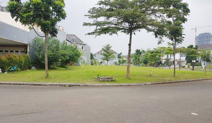 Dijual Tanah Kavling Hoek Besar di Alam Sutera Renata Alba 2