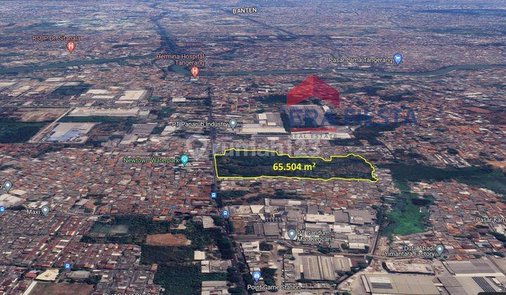 Jual Sampai Deal, Tanah Komersil 6.5ha Jl Moh Toha Kota Tangerang 1