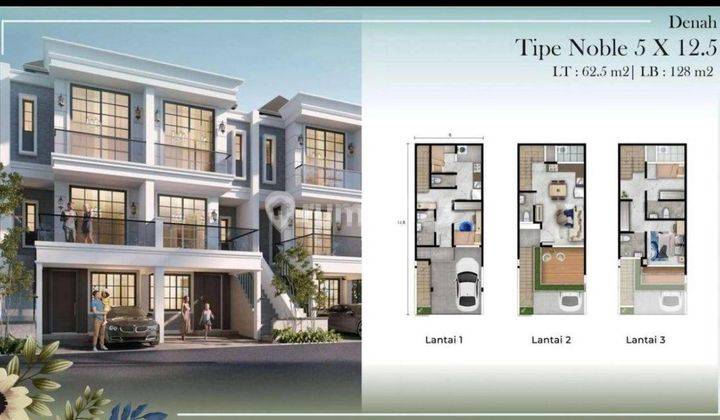 Rumah Primary Victoria Pik2 Uk 5x15, 3Lantai Boulevard  2