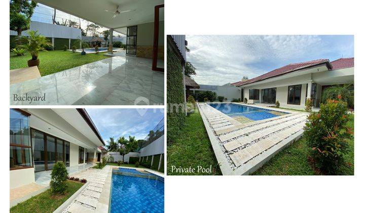 Rumah Private Luas 1025m Ada Swimming Pool Unfurnished Bagus 1