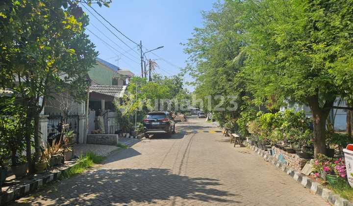 DEKAT MERR & KAMPUS UPN Rumah Pandugo Surabaya Timur SHM 115m2 One Gate Row 3 Mobil Hdp Fasum