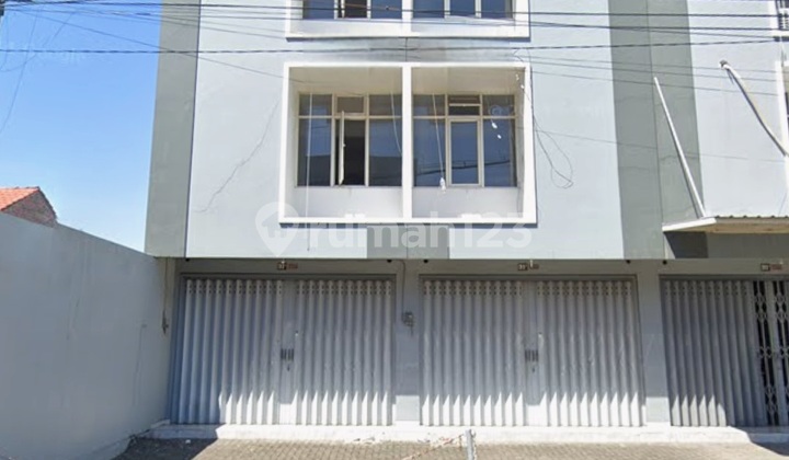 For Rent: Brigjen Katamso Street Shophouse, Waru Sidoarjo, Zero Main Road, New 3 Floors, Fresh, Ready, 2 Units Side by Side 1