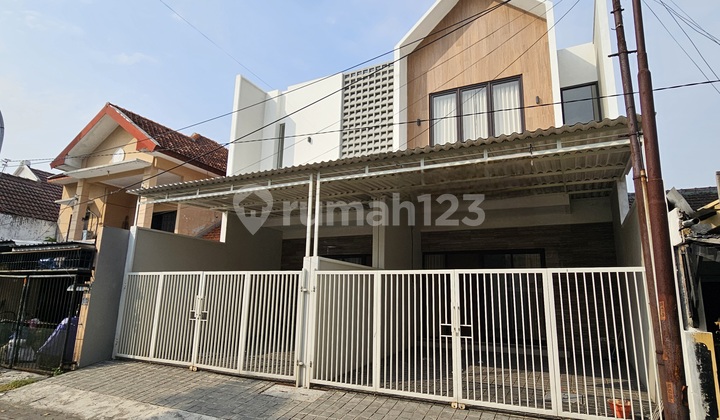 Ready 2 Unit Baru Gress Rumah Rungkut Menanggal Surabaya Timur Scandinavian 2 Lantai Shm Harga 1m An