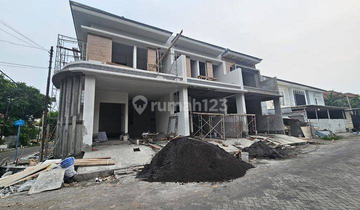 Cuman 2 Menit Ke Raya Merr Rumah Minimalis 2 Lantai Rungkut Harapan Surabaya Timur 1M An Baru Gress shm sdh split 1