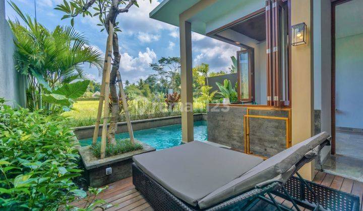 Amazing Rice Field Views 1 Bedroom Romantic Villa Lodtunduh Ubud Good Passive Income 2