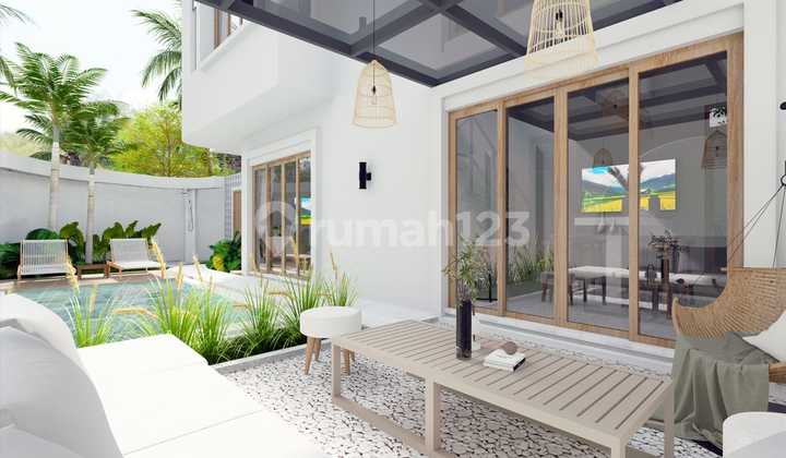 OCEAN VIEW & GWK Villa Mediteranian Jalan Raya Uluwatu Ungasan Bali Brand New SHM 1.5 Are 2 Lantai Pool Full Furnished 2