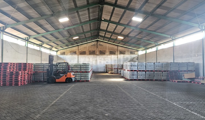 SUITABLE FOR FAST-MOVING WAREHOUSE, EXPEDITION, ETC. FOR RENT Warehouse in Beji Pasuruan 22x55 Zero Pantura Road Ready to Use