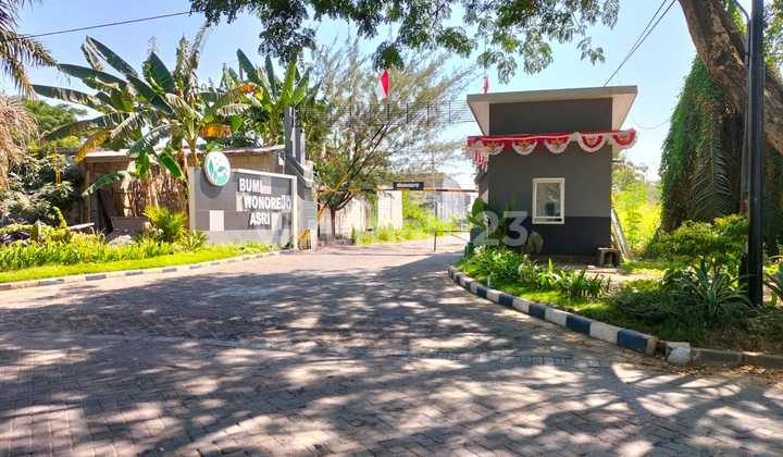 TANAH PADAT BENTUK KOTAK Kavling Siap Bangun Bumi Wonorejo Asri Rungkut Surabaya 197m2 Hook Murah