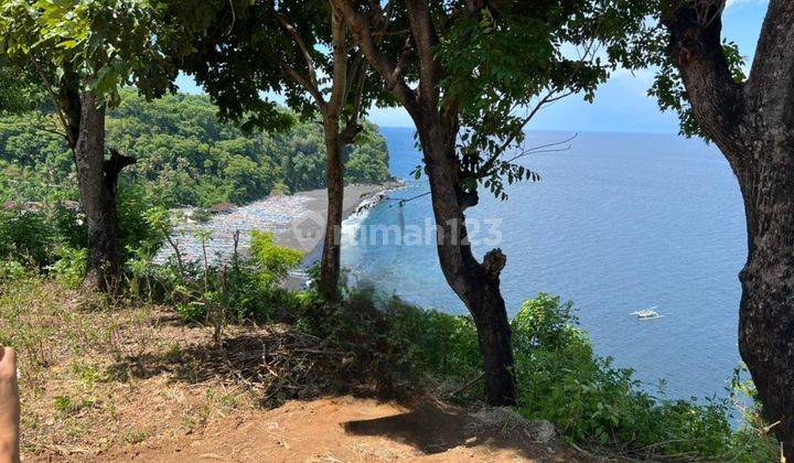 Cliff Front Land Seraya Karangasem Bali 390m2 Absolute Cliff Front Ocean View Forever Rare Item 2