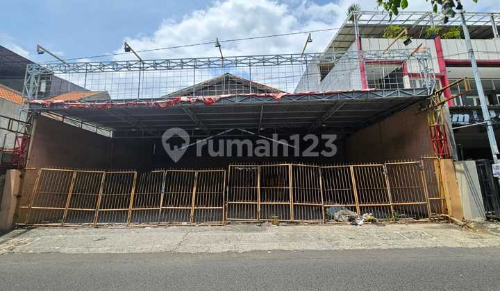 EX BENGKEL Gudang Rungkut Surabaya Timur 310m2 SHM Strategis Cocok Utk Carwash, Showroom Mobil Dll