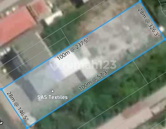 For Sale: Tanah Niaga 2 Akses Jalan LT 2.900 m² - Teuku Umar Barat (near Mahendradata)