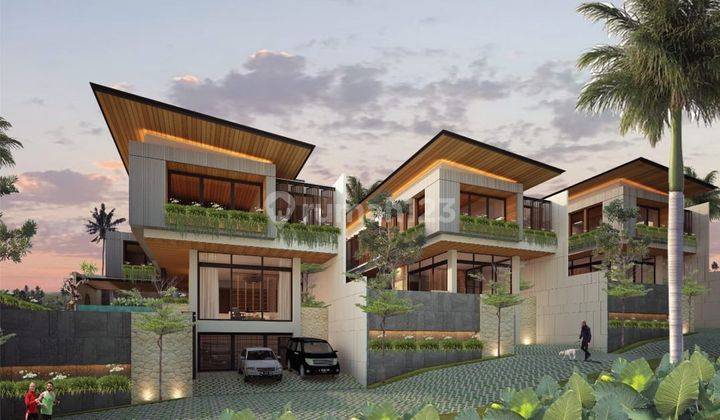 new modern villa unblocked panoramic view in Jimbaran - Bali 1