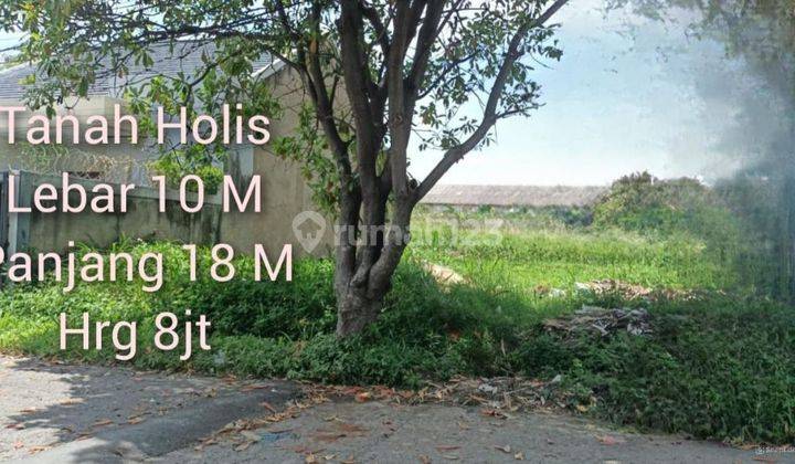 DIJUAL TANAH KOTAMADYA HOLIS JALAN UTAMA 1