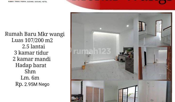 Dijual Rumah Baru 3 Lantai Modern Lux Siap Huni di Mekarwangi 1