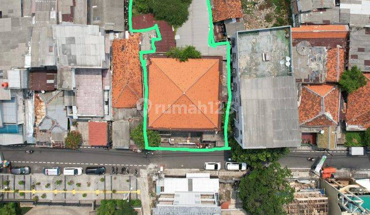 Tanah Rumah Tua Menteng Kebon Sirih, Jakarta Selatan SHM 647 m² 1