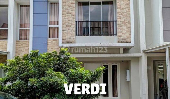 Disewakan Rumah Cluster Verdi 2 Lt Di Serpong  1
