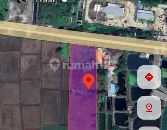 Tanah di Jalur Pantura Losarang Indramayu 2