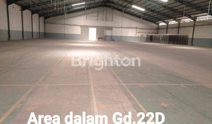 GUDANG 2.319 M2 DI KAWASAN INDUSTRI CANDI 2