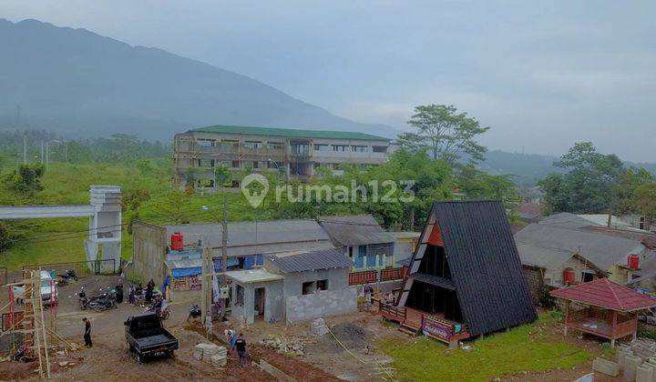 View Gunung, Kavling Villa Dingin, Puncak, Tanah Shm, Dekat Tol 2