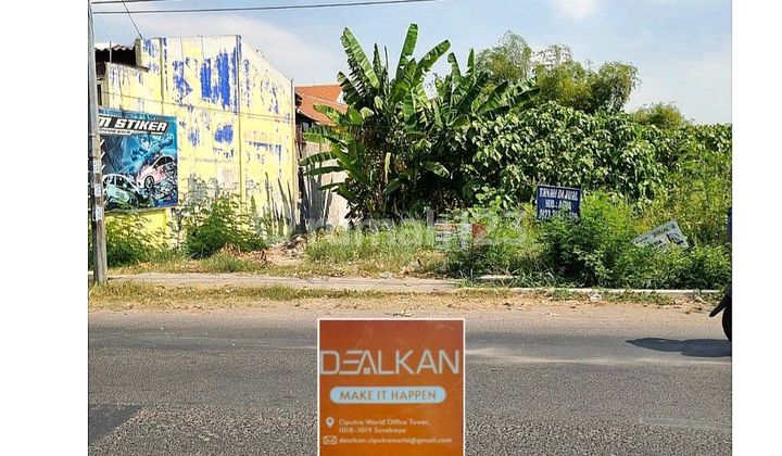 Dijual Tanah Lebar 9 Pinggir Jalan Surabaya Barat