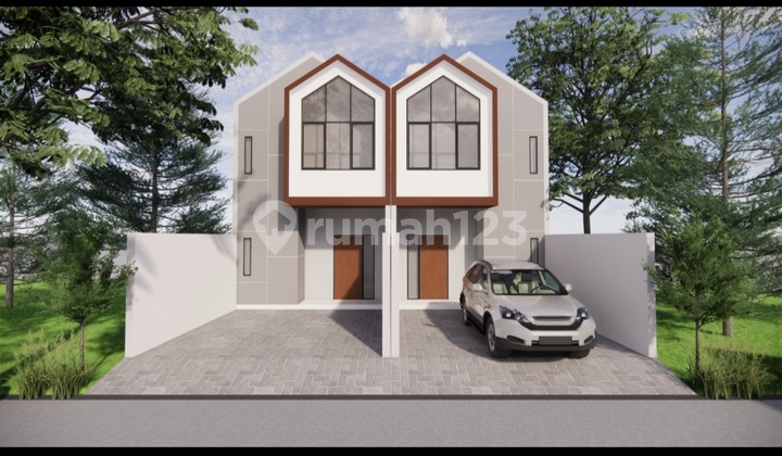 Rumah Baru Surabaya Timur 2 Lantai Desain Modern Minimalis