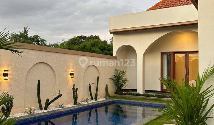 (39). Villa For Rent In Kuta Area With Rice Field And Pool 1