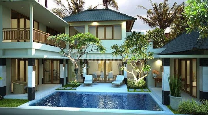 VILLA MEWAH FURNISH DENGAN KOLAM RENANG DEKAT PANTAI DI KEROBOKAN