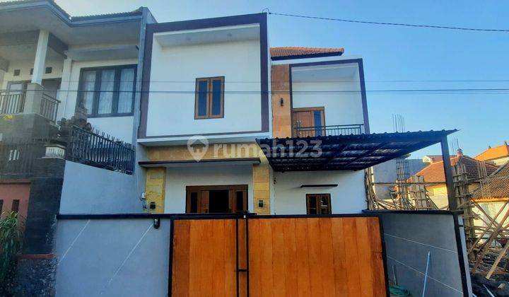 (65). Two-Storey House New Building in Denpasar Area 1