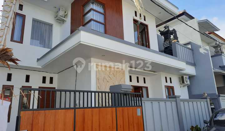 Rumah 2 Lantai Lengkap Strategis di Gatsu Timur, Denpasar