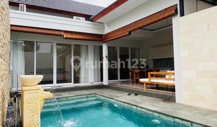 VILLA DEKAT PANTAI FULL FURNISHED DENGAN KOLAM RENANG DI SANUR