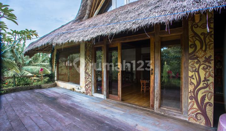 Villa 4 Lt With Pool, Studio Seni, Yoga Dekat Monkey Forest, Ubud