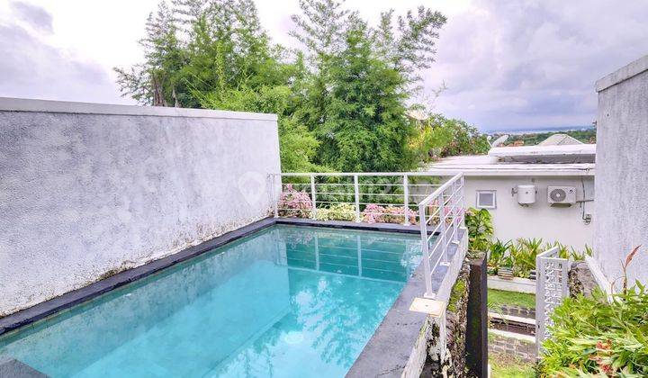 (103). Villa For Sale With Ocean View And Pool In Jimbaran 2