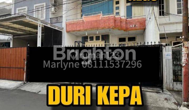 Rumah Siap Huni, Row 2 Mobil Di Duri Kepa, Dekat Tanjung Duren 1