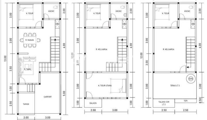 RUMAH BARU DURI KEPA, 3 LANTAI, Dekat Tanjung Duren, Jakarta Barat 2