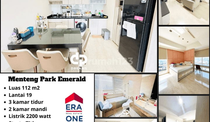 Apartement Menteng Park Apartement 3 BR Furnished 1