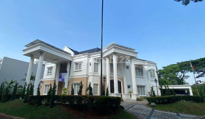 Dijual Rumah Mewah Bangunan Mandiri Telaga Biru Alam Sutera 1