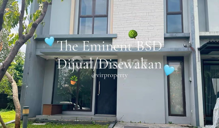 Semi Furnish Cluster Precia The Eminent Bagus Sebelah Taman